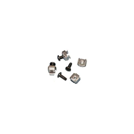 GREAT LAKES CASE & CABINET MOUNTING HARDWARE, PKG OF 50M6 CAGE NUTS WITH SCREWS, PK 50 HDW-105-50